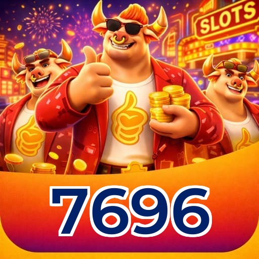 7696